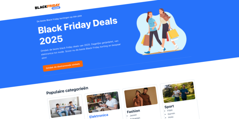 Lancering Black Friday Promo
